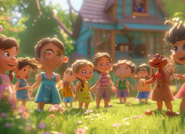 儿童故事小蚂蚁 - 小蚂蚁的故事幼儿园