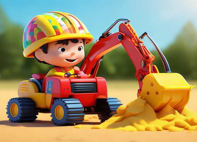 儿童版挖掘；儿童版挖掘机免费