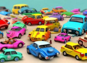 小汽车儿童画图片大全；小汽车儿童画图片大全,又漂亮