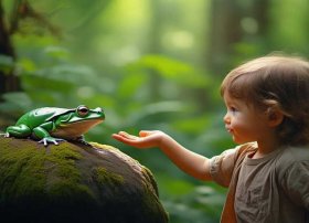 孩子和青蛙的故事（孩子和青蛙的故事告诉我们什么）