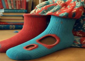 绘本破洞的袜子；绘本破洞的袜子告诉我们一个什么道理