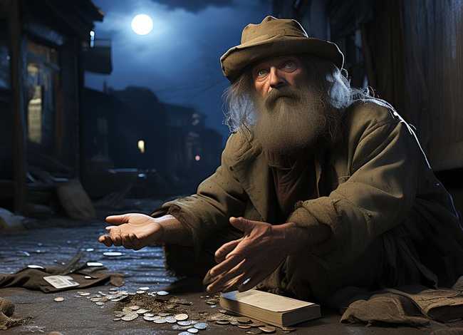 乞丐乞讨的故事、乞丐乞讨的故事简介