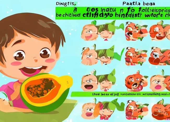 儿童吃木瓜的好处和坏处 儿童吃木瓜的好处和坏处图片