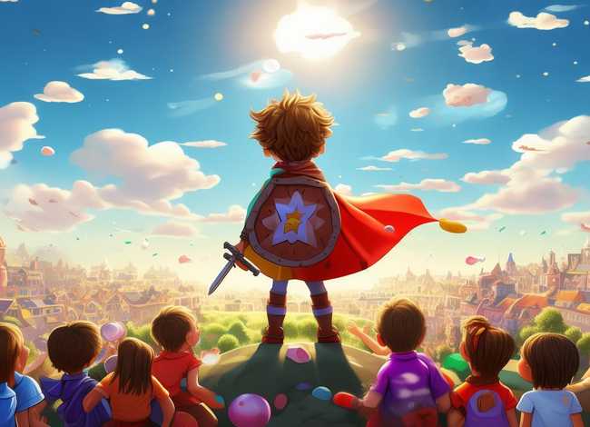 儿童英雄小故事视频（少儿英雄简短小故事视频）