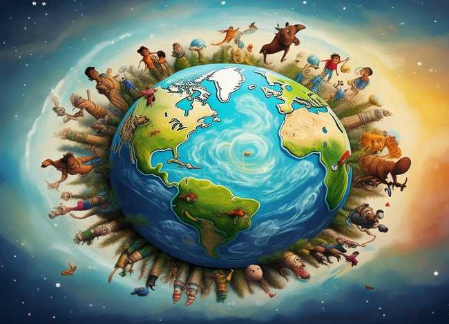 地球故事儿童绘本、地球的故事绘本