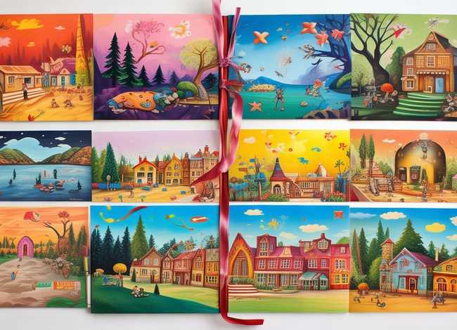 儿童自制绘本故事带图10张可打印打印版、自制绘本故事10张带图片大全可以看图