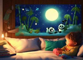 熊猫故事儿童睡前故事、睡前故事幼儿故事大全熊猫