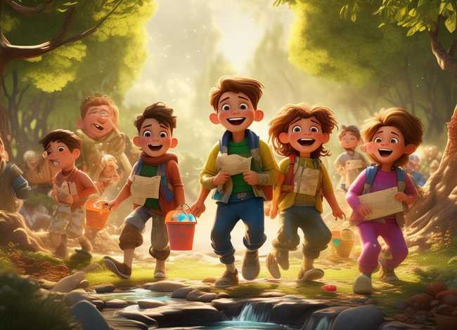 儿童寻找宝藏历险故事 幼儿寻找宝藏的历险故事 儿童寻找宝藏历险故事 幼儿寻找宝藏的历险故事