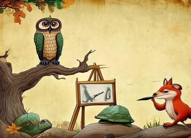 寓言故事模板可打印 - 寓言故事模板打印版