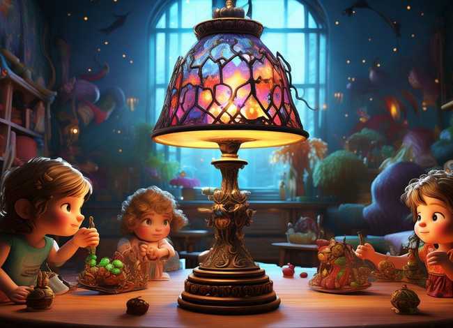 幼儿园故事神灯 幼儿园故事神灯图片