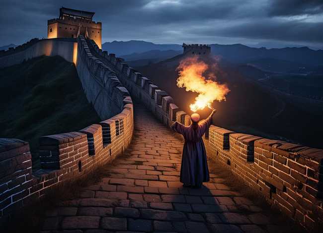 长城故事传说；长城故事传说烽火戏诸侯
