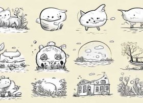 小故事画画简笔画大全，小故事画画简笔画大全视频