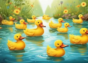 儿童英语故事大全小鸭子（英语儿歌启蒙 英语儿童大全 小鸭子）