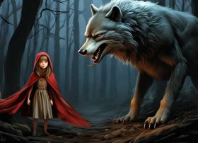 小红帽和大灰狼的故事真实版 小红帽和大灰狼的故事真实版图片