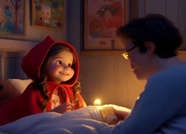 儿童睡前故事朗读小红帽、少儿睡前故事在线收听小红帽