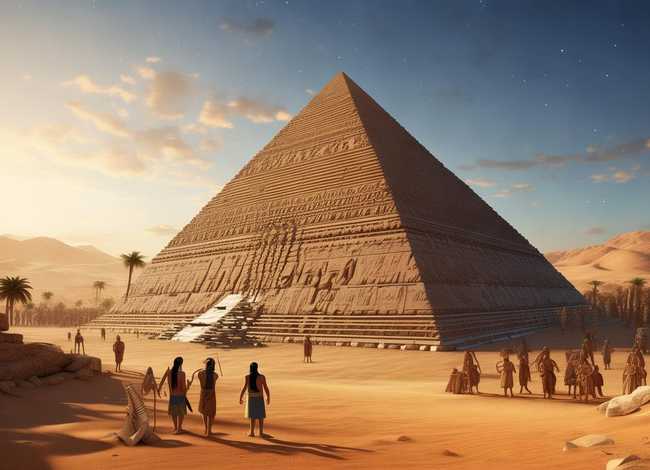 关于金字塔的故事 - 关于金字塔的故事的内容和题目