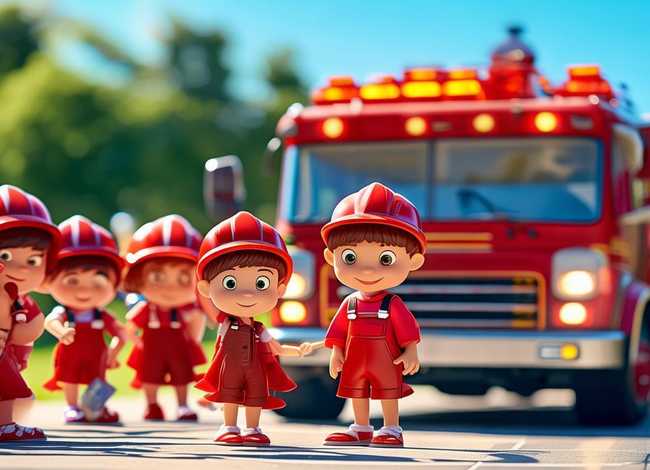 儿童消防小故事短故事 - 幼儿消防小故事100个字