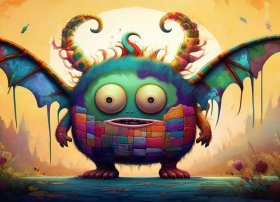 儿童怪兽文字故事，怪兽的故事文字版