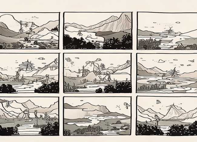 九宫格故事简笔插画;九宫格故事简笔插画图片 九宫格故事简笔插画;九宫格故事简笔插画图片