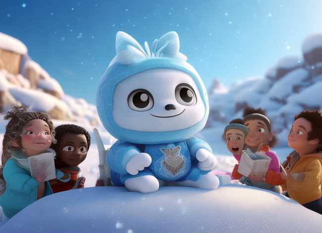 冰墩墩儿童故事；冰墩墩名字里的故事