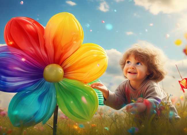 儿童故事七色花完整版（少儿故事七色花）