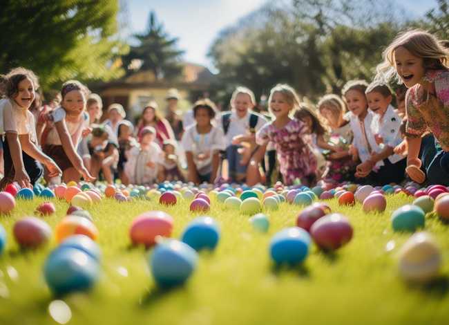 复活节滚彩蛋；复活节滚彩蛋游戏规则