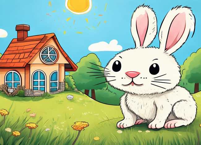 儿童启蒙绘本故事小兔子乖乖、小兔子乖乖绘本故事简笔画