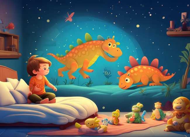 儿童睡前恐龙故事100字（少儿睡前故事恐龙的故事）