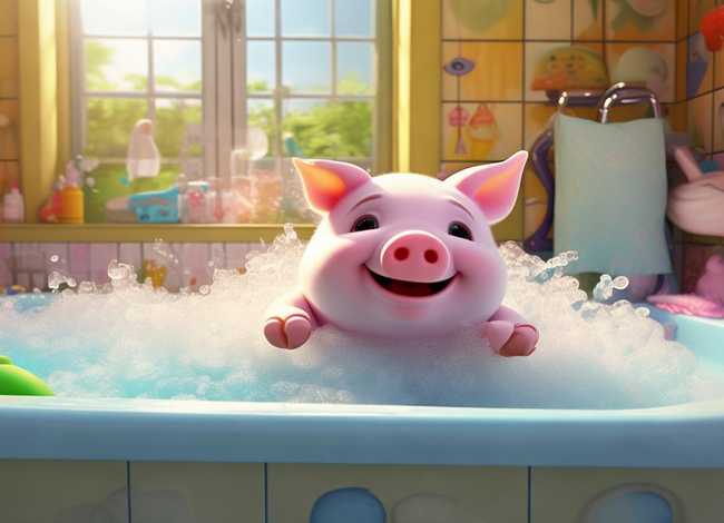 小猪洗澡歌（小猪洗澡歌儿歌）