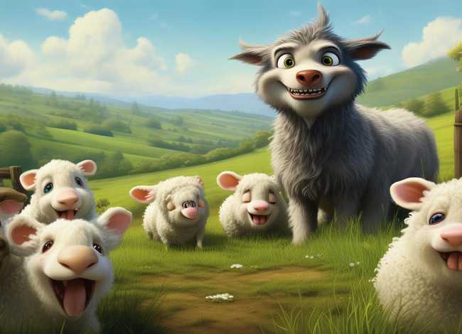 故事大全狼和七只小羊,故事大全狼和七只小羊图片 故事大全狼和七只小羊,故事大全狼和七只小羊图片