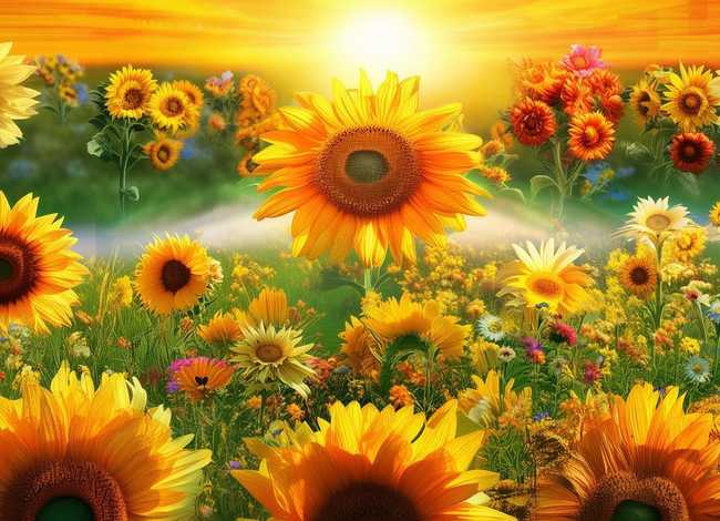 关于向日葵的故事集；关于向日葵的故事集锦