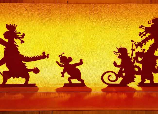 儿童简单皮影画分解打印图（儿童简单皮影画分解打印图片）