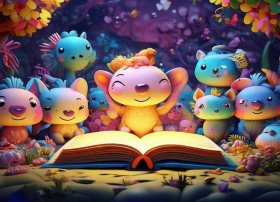 幼儿朗诵小故事 - 幼儿朗诵小故事幻灯片配图