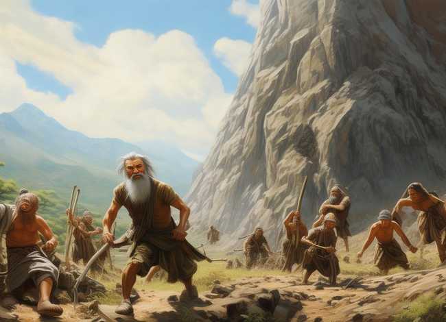 故事情节图怎么画（故事情节图怎么画愚公移山）