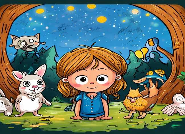 儿童童话的图片；儿童童话的图片简笔画