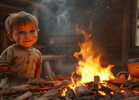童年烧火趣味故事、回忆童年烧火煮饭的说说