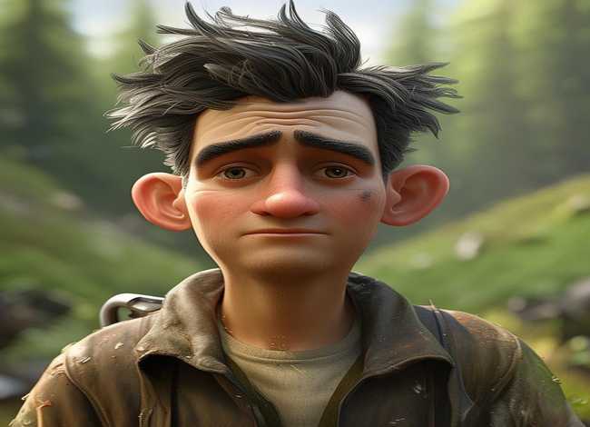 儿童故事二十二年前的光头强（二十年后的光头强长什么样子）