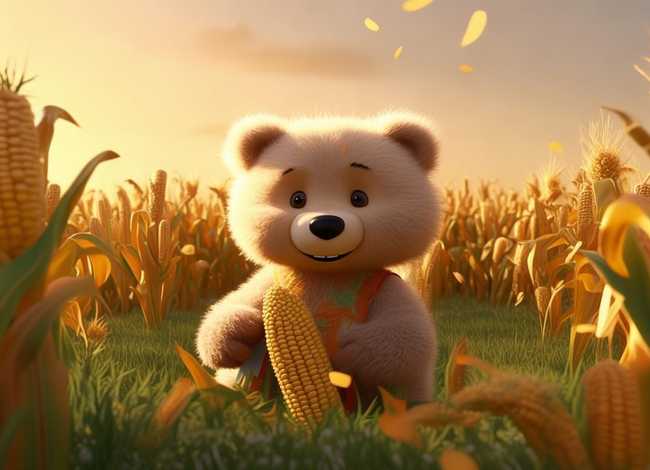 儿童睡前小故事p3小熊掰玉米（幼儿故事小熊掰玉米）