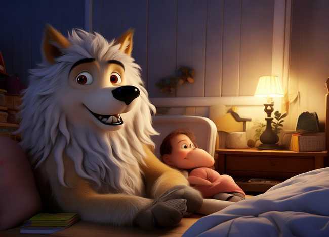 大灰狼儿童故事大全睡前免费听，大灰狼的故事 睡前故事免费听