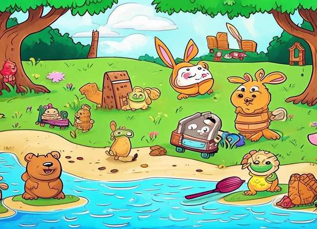 3一6岁儿童故事画画大全，3至6岁的故事大全