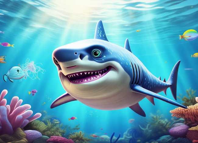 爱笑的鲨鱼故事绘本,爱笑的鲨鱼故事绘本图片 爱笑的鲨鱼故事绘本,爱笑的鲨鱼故事绘本图片