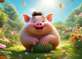 少儿睡前故事猪八戒吃西瓜上集 - 少儿睡前故事365猪八戒吃西瓜