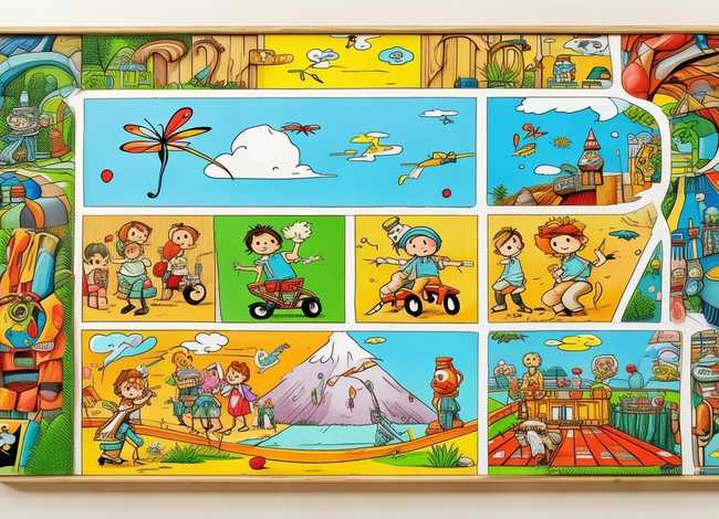 儿童连环画10张 儿童连环画10张怎么画 儿童连环画10张 儿童连环画10张怎么画