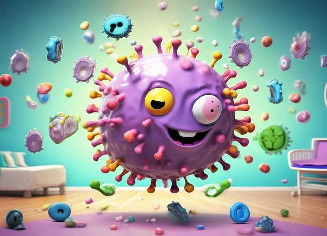 流感病毒绘本;流感病毒绘画 流感病毒绘本;流感病毒绘画