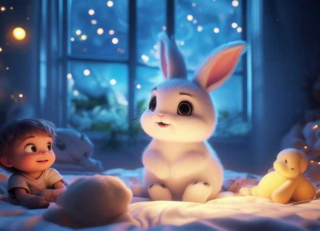 幼儿睡前小白兔故事（幼儿睡前小白兔故事视频）