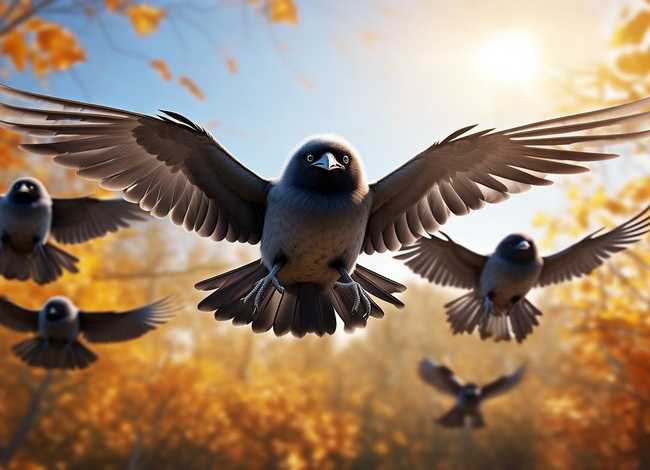 大雁幼儿诗 幼儿简单诗歌大雁飞