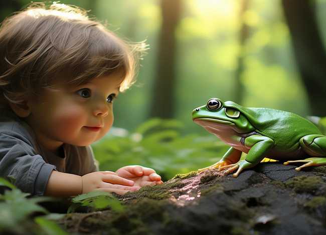 孩子和青蛙的故事（孩子和青蛙的故事告诉我们什么）