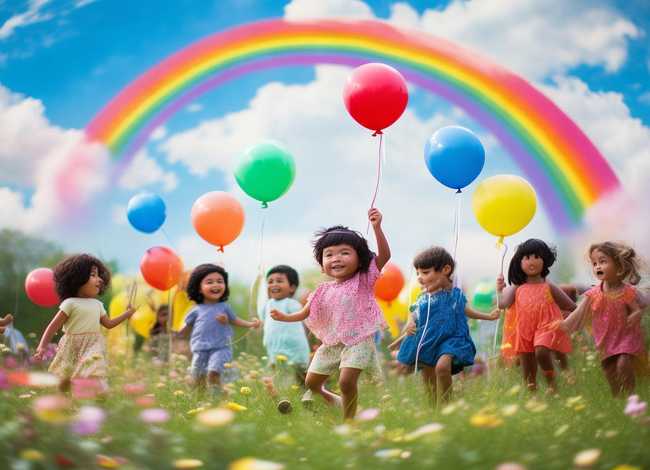 彩虹儿童故事大全 - 幼儿园彩虹故事