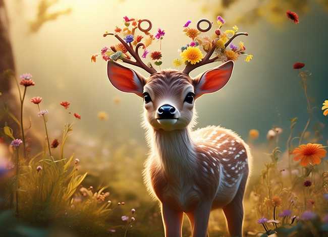 儿童故事小鹿的角；小鹿的角故事视频