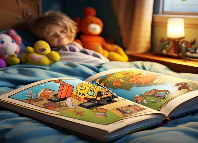 儿童睡前挖掘机故事6-12岁、挖掘机睡前故事文字版